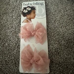 Baby Bling tulle clips